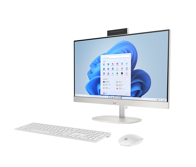 HP All-in-One 24-cr0308nh Intel Core i5-1334U 8GB RAM 512GB SSD Non-Touch Black 2 HP All-in-One 24-cr0308nh Intel Core i5-1334U 8GB RAM 512GB SSD Non-Touch Black - Image 2