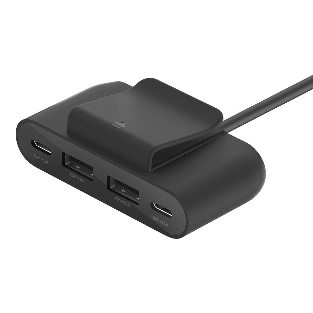 Belkin 4-Port USB Power Extender 2M Black 2 Belkin 4-Port USB Power Extender 2M Black - Image 2