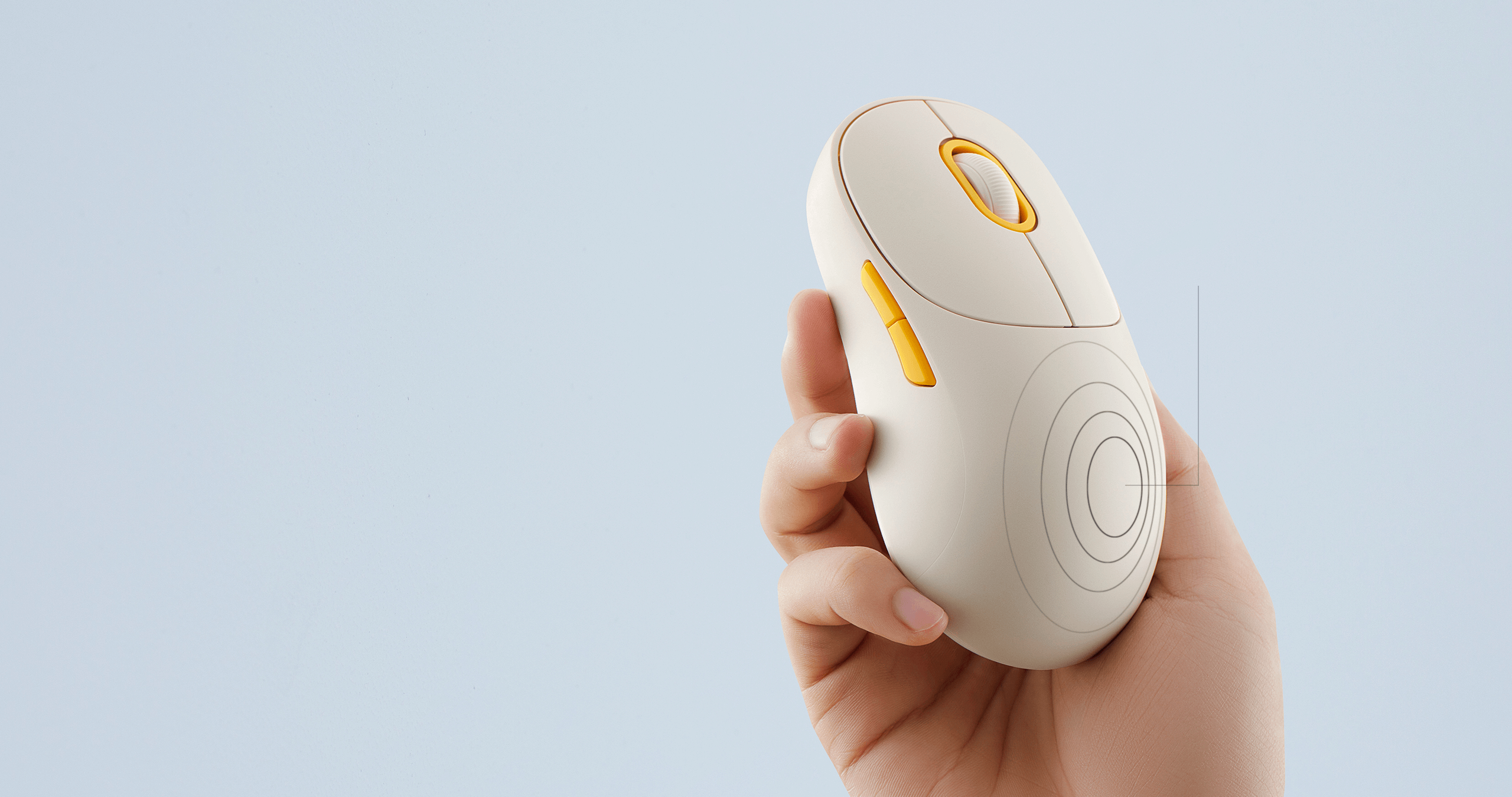 Xiaomi Wireless Mouse 3 Blue GL 2 Xiaomi Wireless Mouse 3 Blue GL - Image 2