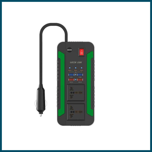 Green Lion Spark 300 Power Inverter 300W Black 1 Green Lion Spark 300 Power Inverter 300W Black