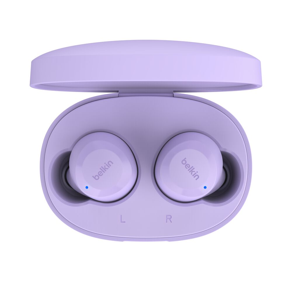 Belkin SoundForm Bolt True Wireless Earbuds Lavender 2 Belkin SoundForm Bolt True Wireless Earbuds Lavender - Image 2