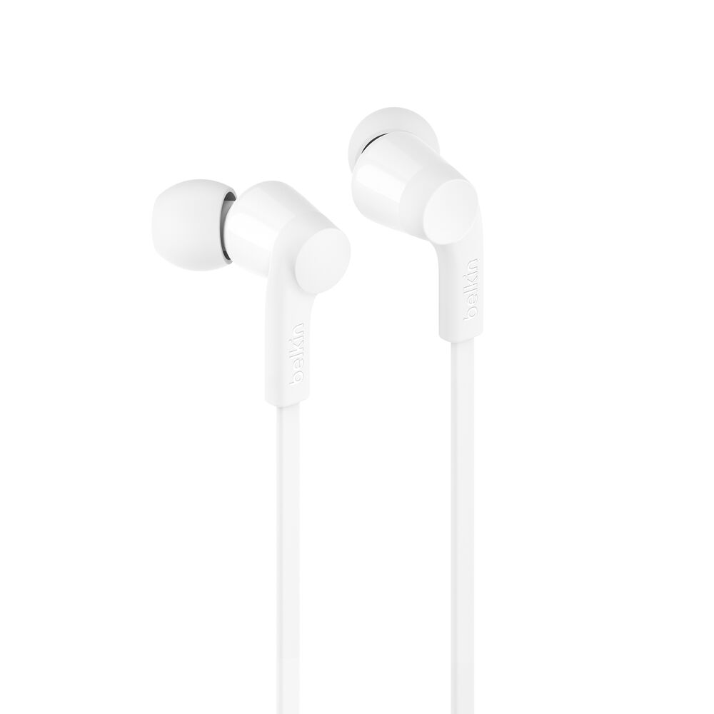 Belkin USB-C In-Ear Wired Headphones White 2 Belkin USB-C In-Ear Wired Headphones White - Image 2