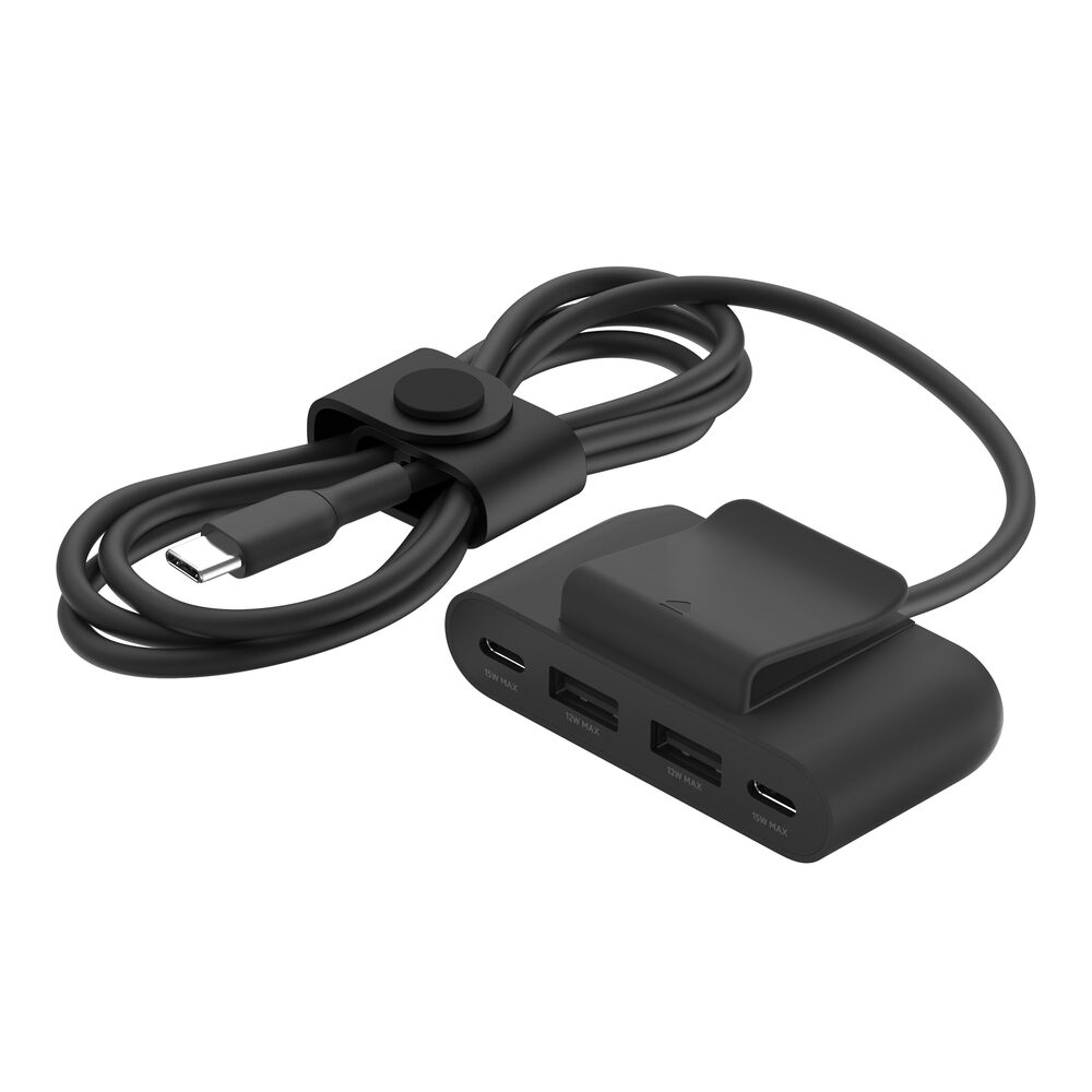 Belkin 4-Port USB Power Extender 2M Black 3 Belkin 4-Port USB Power Extender 2M Black - Image 3