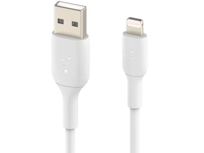Belkin BOOST CHARGE Lightning to USB-A Cable 2M White