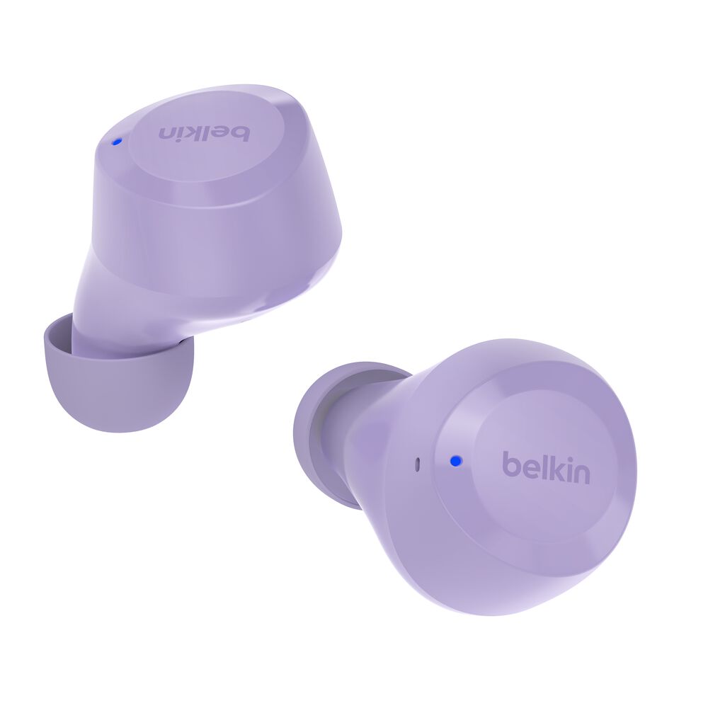 Belkin SoundForm Bolt True Wireless Earbuds Lavender 1 Belkin SoundForm Bolt True Wireless Earbuds Lavender