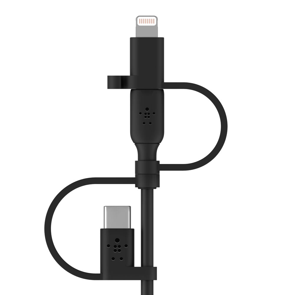 Belkin Universal Cable with Micro-USB USB-C and Lightning Connectors 1M 3 Belkin Universal Cable with Micro-USB USB-C and Lightning Connectors 1M - Image 3