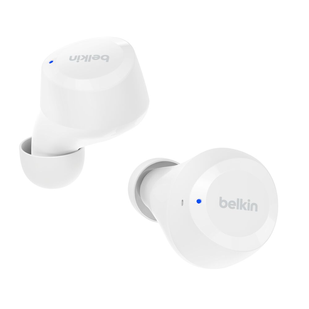 Belkin SoundForm Bolt True Wireless Earbuds White 1 Belkin SoundForm Bolt True Wireless Earbuds White