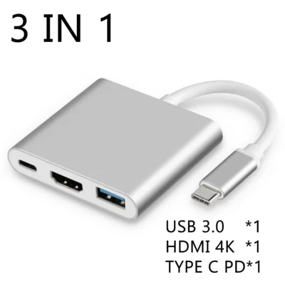 USB-C 3-in-1 Adapter