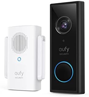 Eufy Video Doorbell 2K (Battery) Black & White