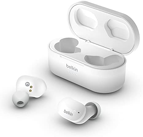 Belkin SoundForm True Wireless Stem Earbuds with Wireless Charging 1 Belkin SoundForm True Wireless Stem Earbuds with Wireless Charging