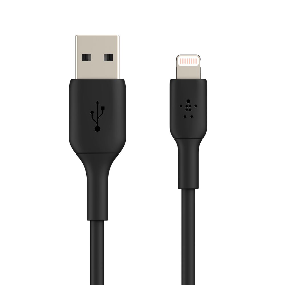 Belkin BOOST CHARGE Lightning to USB-A Cable 2M Black 2 Belkin BOOST CHARGE Lightning to USB-A Cable 2M Black - Image 2