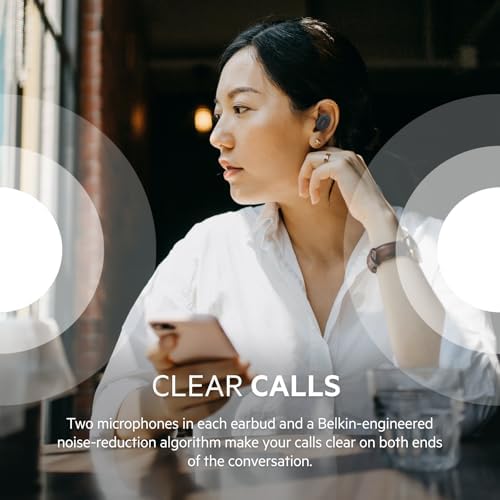 Belkin SoundForm Play True Wireless Earbuds Black 4 Belkin SoundForm Play True Wireless Earbuds Black - Image 4