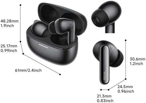 Redmi Buds 8 Pro Obsidian Black 2 Redmi Buds 8 Pro Obsidian Black - Image 2