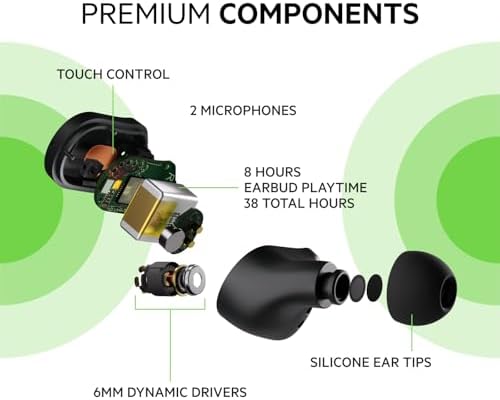 Belkin SoundForm Play True Wireless Earbuds Black 3 Belkin SoundForm Play True Wireless Earbuds Black - Image 3