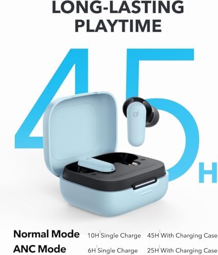 Soundcore R50i NC Earbuds Blue 3 Soundcore R50i NC Earbuds Blue - Image 3