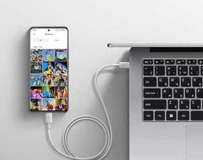Xiaomi 6A High-Speed USB4 Braided USB-C to USB-C Cable (1M)