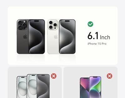 Anker iPhone 15 Pro Clear Magnetic Phone Case