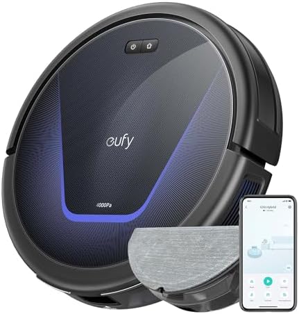 Eufy G50 Hybrid Robot Vacuum Black 1 Eufy G50 Hybrid Robot Vacuum Black