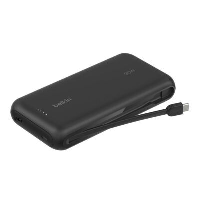 Belkin 20K Power Bank USB-C 30W PD 1x12W USB-A Black