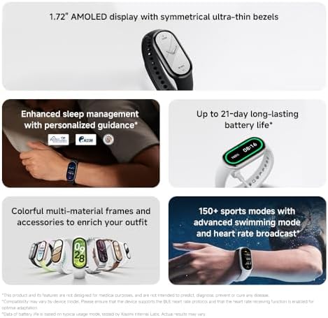 Xiaomi Smart Band 10 Midnight Black 2 Xiaomi Smart Band 10 Midnight Black - Image 2
