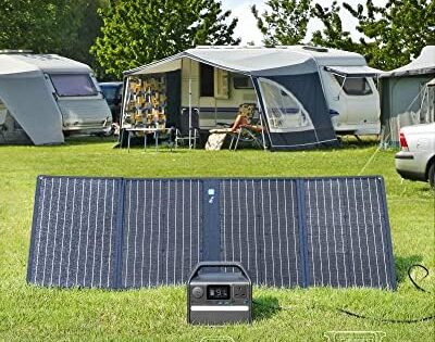 Anker PowerSolar 3-Port 100W Solar Panel Blue