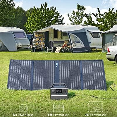 Anker PowerSolar 3-Port 100W Solar Panel Blue