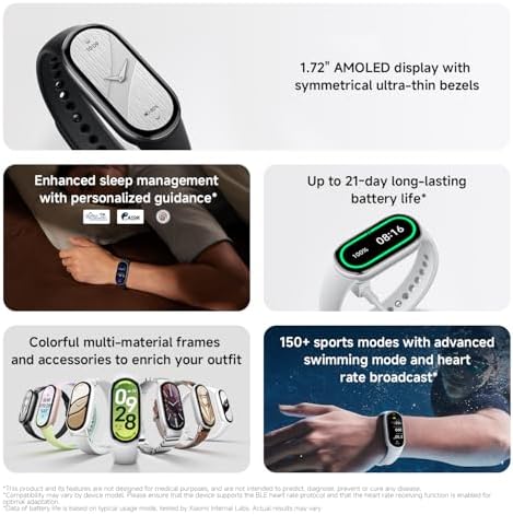 Xiaomi Smart Band 10 Glacier Silver 2 Xiaomi Smart Band 10 Glacier Silver - Image 2