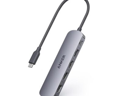 Anker USB-C Hub (5-in-1, 4K HDMI) Gray