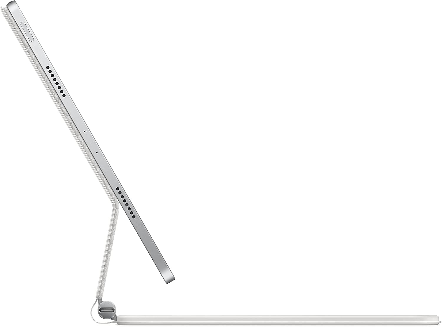 Apple Magic Keyboard (A2261) for iPad Pro 11" and iPad Air, White (Grade A) 2 Apple Magic Keyboard (A2261) for iPad Pro 11" and iPad Air, White (Grade A) - Image 2