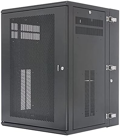 Panduit PanZone 18RU Wall Mount Cabinet Black