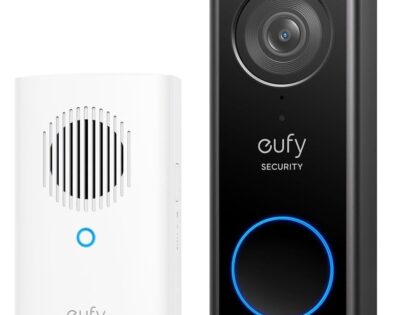 Eufy Video Doorbell E340 with Chime Black