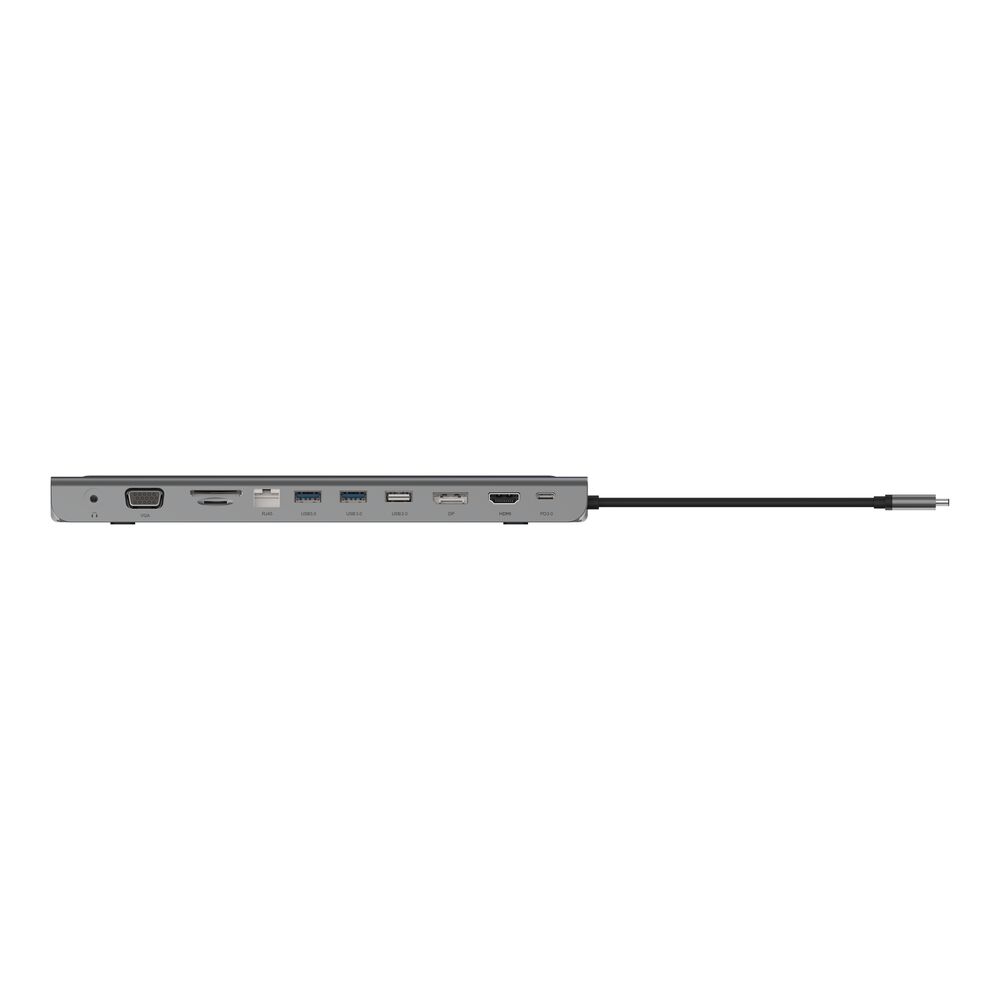 Belkin CONNECT 11-in-1 USB-C Multiport Dock and Stand Grey 3 Belkin CONNECT 11-in-1 USB-C Multiport Dock and Stand Grey - Image 3