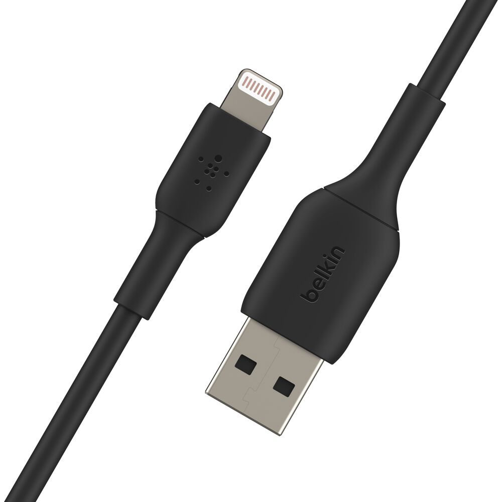 Belkin BOOST CHARGE Lightning to USB-A Cable 2M Black 3 Belkin BOOST CHARGE Lightning to USB-A Cable 2M Black - Image 3