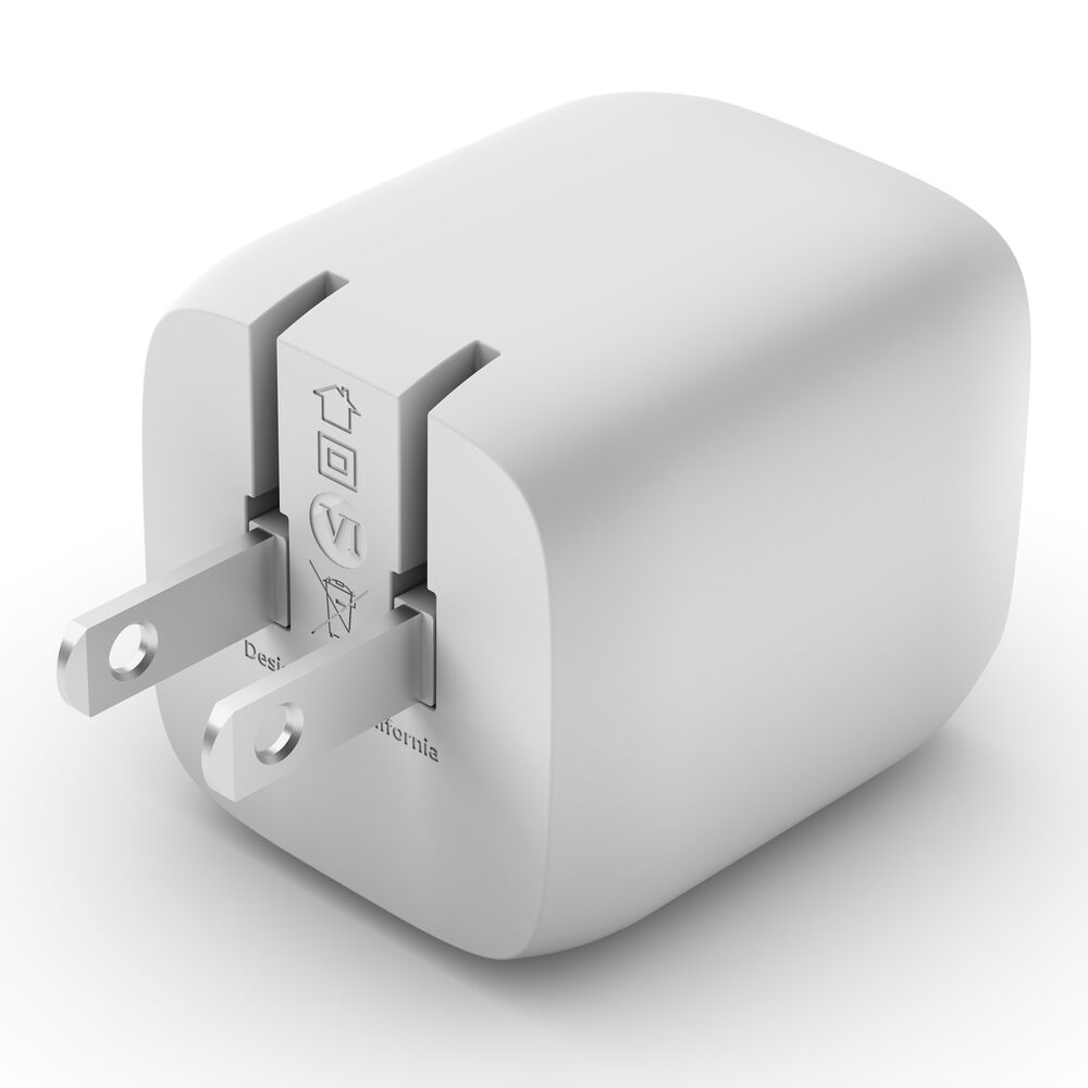 Belkin BOOSTCHARGE PRO Dual USB-C GaN Wall Charger with PPS 45W 2 Belkin BOOSTCHARGE PRO Dual USB-C GaN Wall Charger with PPS 45W - Image 2