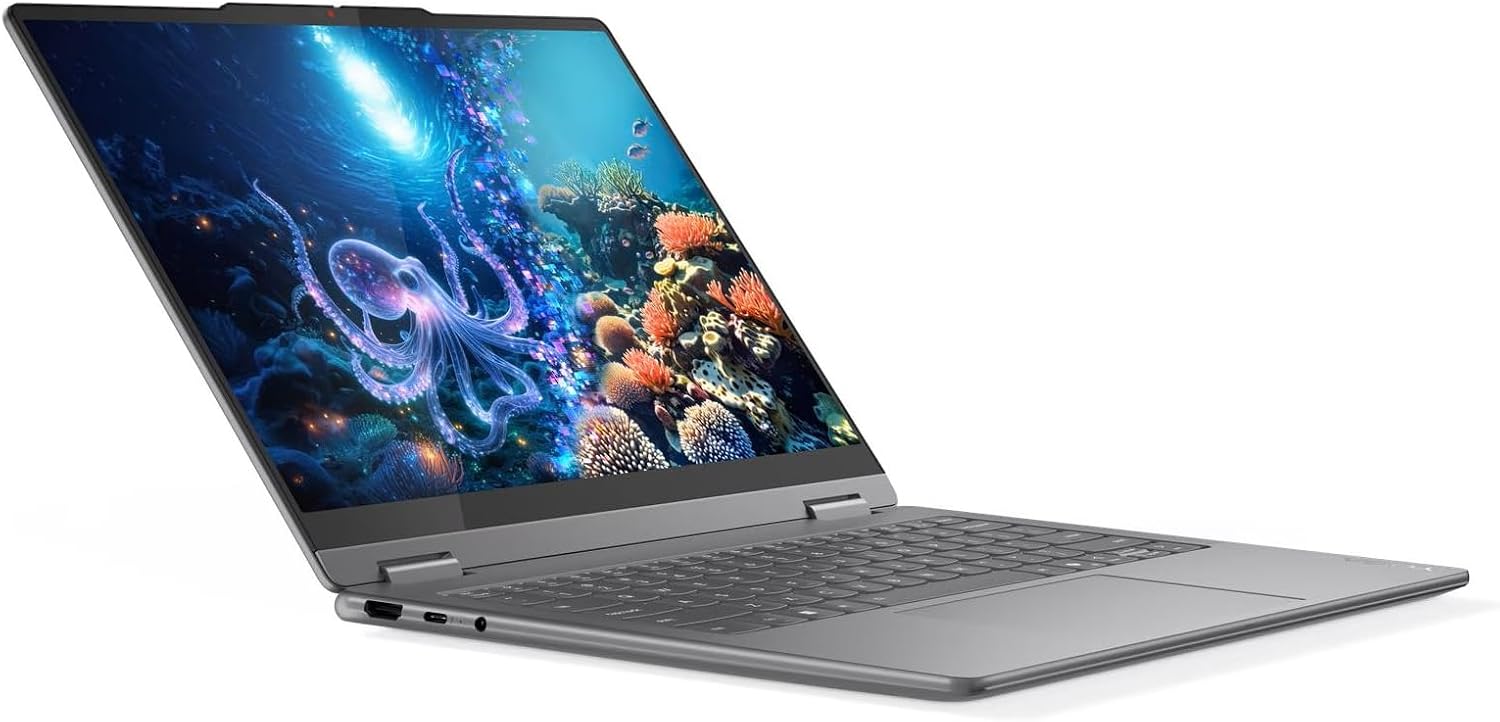 Lenovo Yoga 7 2-in-1 14ILL10 Intel Core Ultra 7 256V 16GB RAM 1TB SSD 14″ 2.8K OLED Touchscreen Lunar Grey (83JQ000KUS) 1 Lenovo Yoga 7 2-in-1 14ILL10 Intel Core Ultra 7 256V 16GB RAM 1TB SSD 14″ 2.8K OLED Touchscreen Lunar Grey (83JQ000KUS)