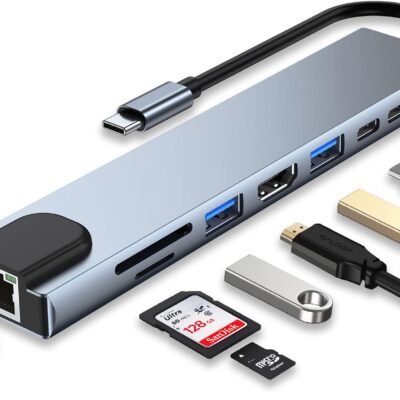 USB-C 8-in-1 Multiport Adapter