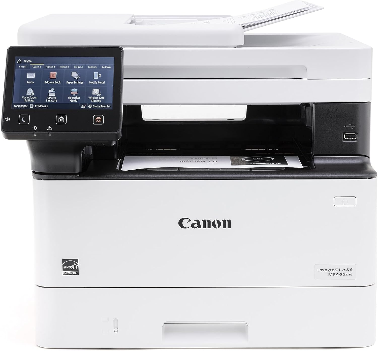 Canon i-SENSYS MF465dw Wireless Duplex Mono Laser All-in-One Printer with Fax 1 Canon i-SENSYS MF465dw Wireless Duplex Mono Laser All-in-One Printer with Fax