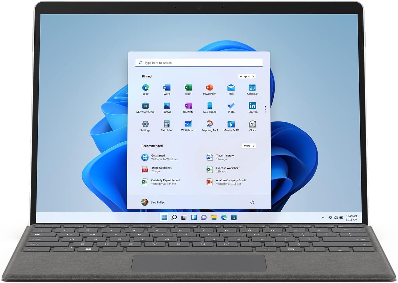 Microsoft Surface Pro 8 Intel Core i7 11th Gen 16GB RAM 512GB SSD 13" Touchscreen (Grade A) 2 Microsoft Surface Pro 8 Intel Core i7 11th Gen 16GB RAM 512GB SSD 13" Touchscreen (Grade A) - Image 2