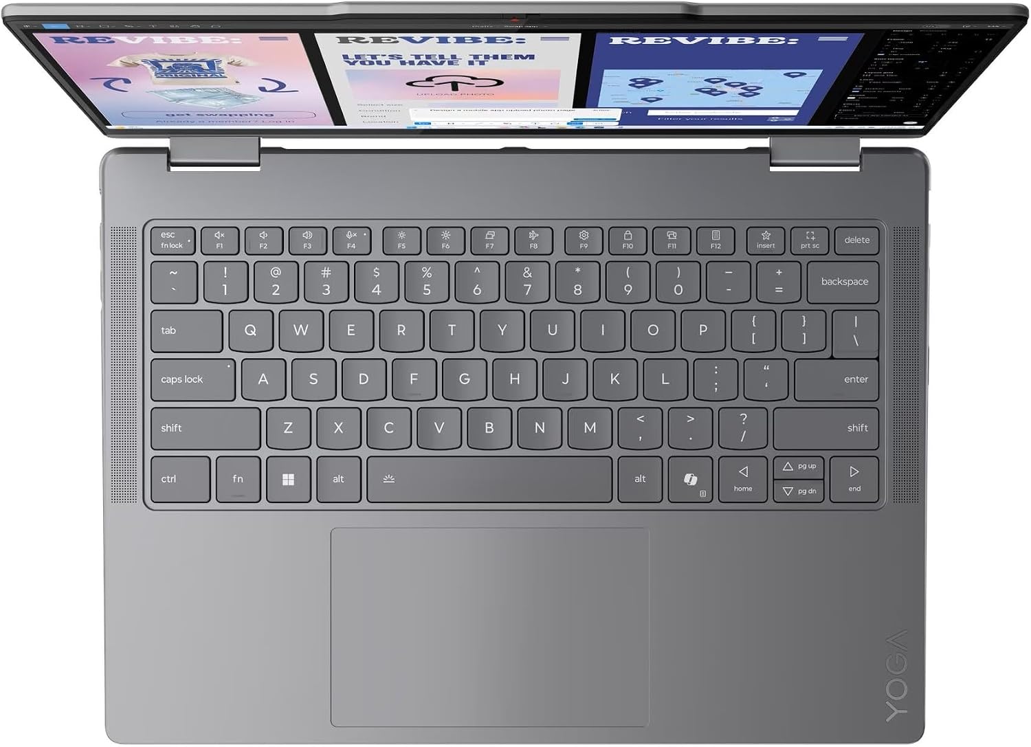 Lenovo Yoga 7 2-in-1 14ILL10 Intel Core Ultra 7 256V 16GB RAM 1TB SSD 14″ 2.8K OLED Touchscreen Lunar Grey (83JQ000KUS) 2 Lenovo Yoga 7 2-in-1 14ILL10 Intel Core Ultra 7 256V 16GB RAM 1TB SSD 14″ 2.8K OLED Touchscreen Lunar Grey (83JQ000KUS) - Image 2