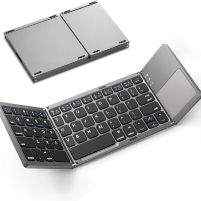 Foldable Bluetooth Keyboard B033 with Touchpad