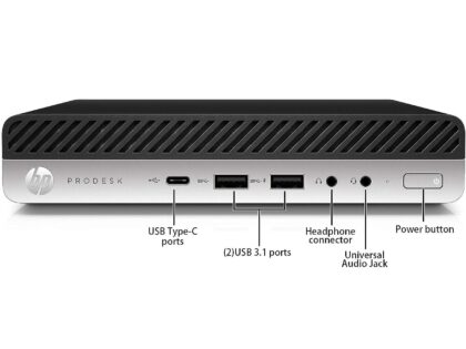 HP EliteDesk 800 G3 Mini Core i7-7th Gen 4GB RAM 128GB SSD (Ex-UK)