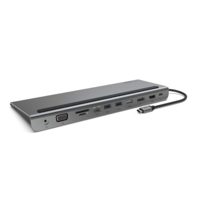 Belkin CONNECT 11-in-1 USB-C Multiport Dock and Stand Grey