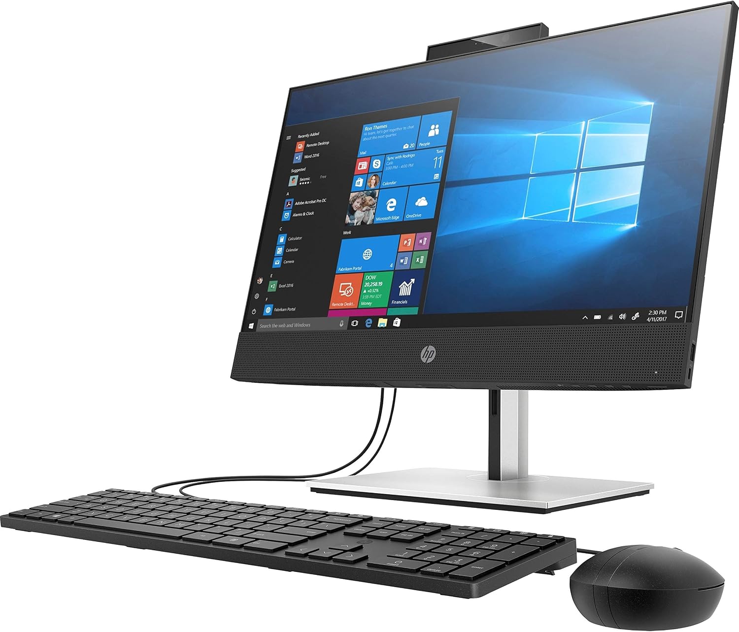 HP ProOne 600 G6 All-in-One Core i5-10th Gen 8GB RAM 256GB SSD Non-Touch (Ex-UK) 2 HP ProOne 600 G6 All-in-One Core i5-10th Gen 8GB RAM 256GB SSD Non-Touch (Ex-UK) - Image 2