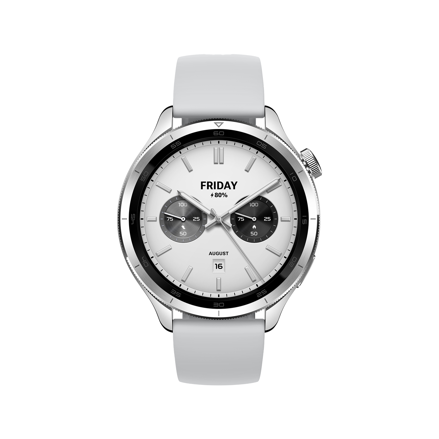 Xiaomi Watch S4 Silver 1 Xiaomi Watch S4 Silver