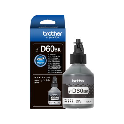 Brother BT-D60BK Black Ink Bottle 108.0ml (BT-D60BK)