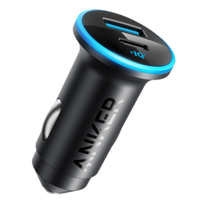 Anker 323 Car Charger (52.5W) Black