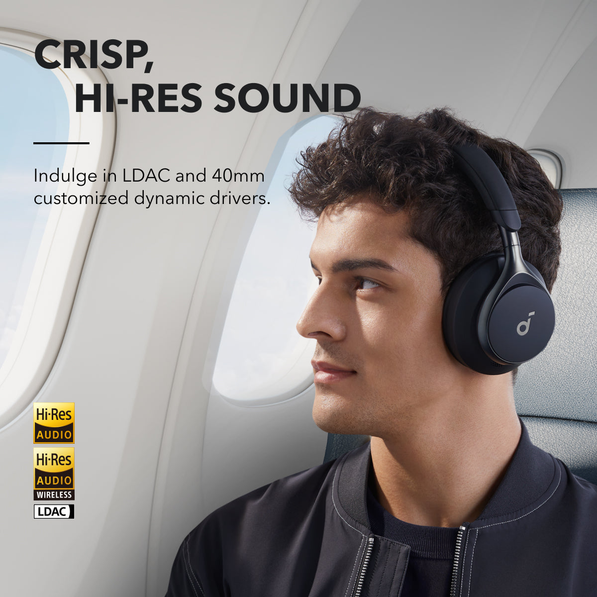 Soundcore Space One Headphones Black 4 Soundcore Space One Headphones Black - Image 4