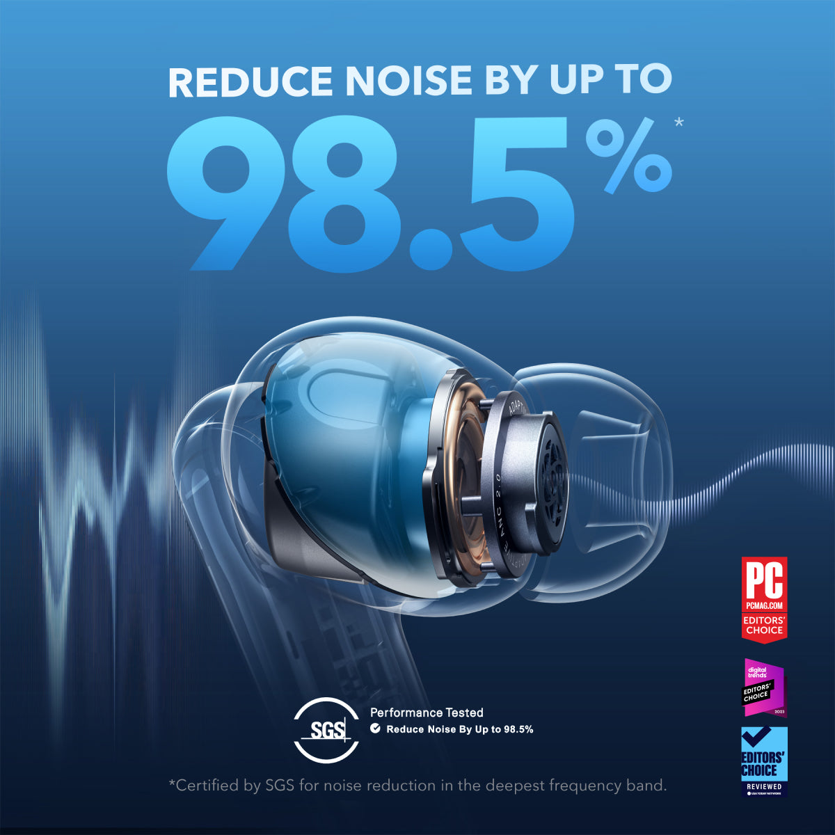 Soundcore Liberty 4 NC Earbuds Black 2 Soundcore Liberty 4 NC Earbuds Black - Image 2