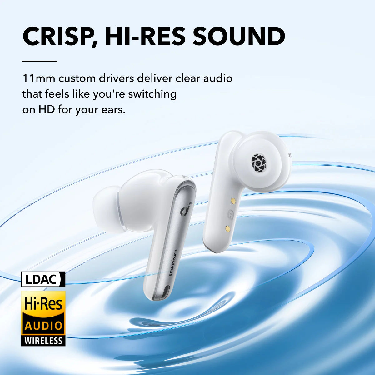Soundcore Liberty 4 NC Earbuds White 2 Soundcore Liberty 4 NC Earbuds White - Image 2