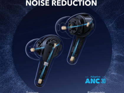 Soundcore Liberty 4 Pro Earbuds Blue